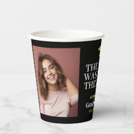 Tassel war Hassle Modern Abschluss 2 Foto Pappbecher