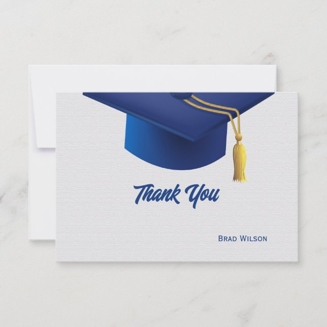 Tassel Worth the Hassle Graduation Carte de remerc (Devant)
