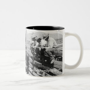 Tassen-Duncan-Wiedersehen 2017 Zweifarbige Tasse