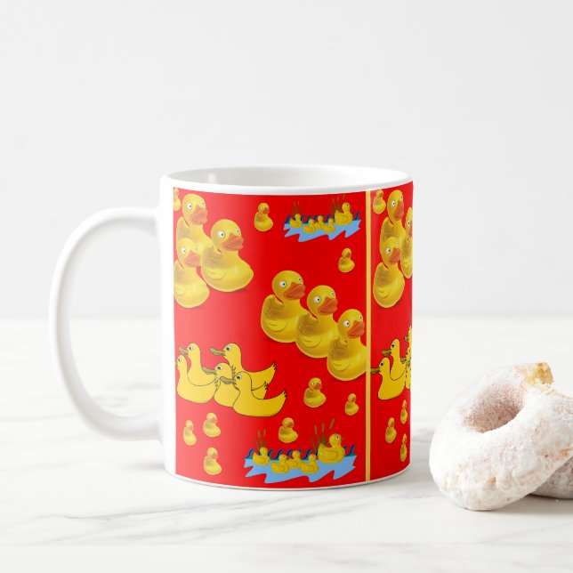 Tassen Enten (Mit Donut)