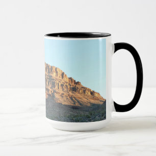 Tassen-Geist-Berg mit schwarzer Kante Tasse