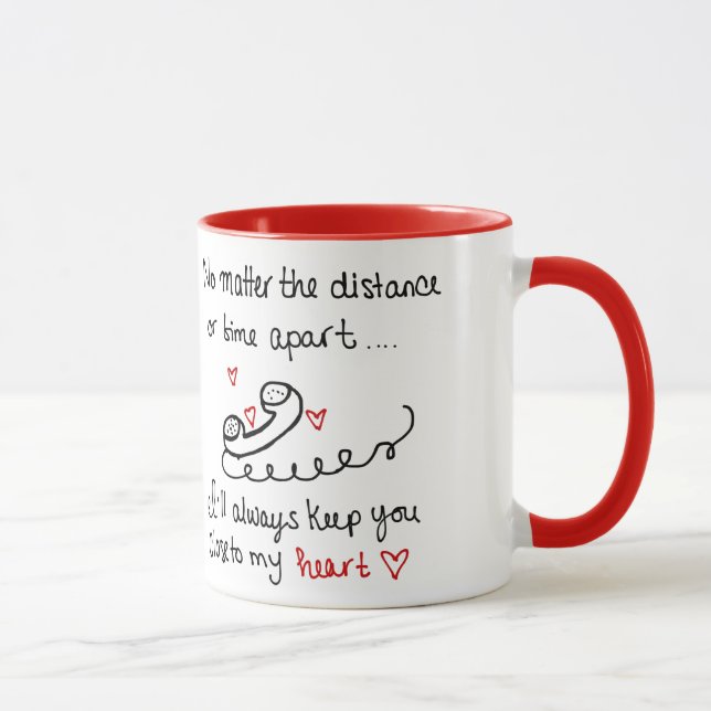 Tassen-Langstrecken-Verhältnis Tasse (Rechts)