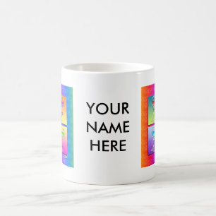 Tassen, Schalen - Pop-Kunst-Wein Kaffeetasse