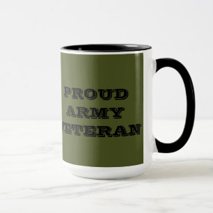 Tassen-stolzer Armee-Veteran Tasse