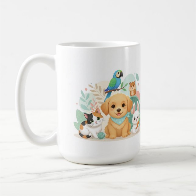 Tassen . Süße Tiere (Links)