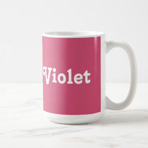 Tassen-Veilchen Kaffeetasse