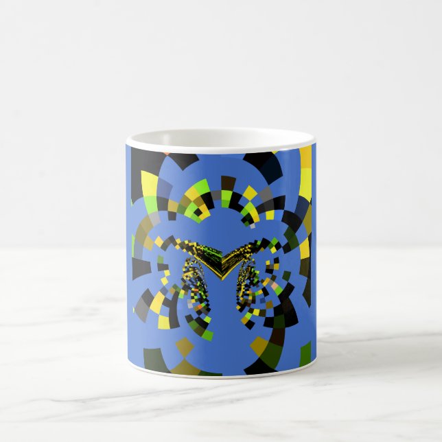 Tassen-Wrap-Bildvorlage Kaffeetasse (Mittel)
