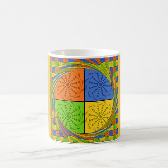 Tassen-Wrap-Bildvorlage Kaffeetasse (Mittel)