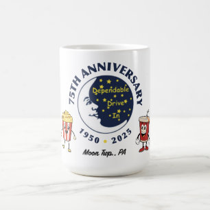 Tassen zum 75. Jubiläum von Dependable Drive In