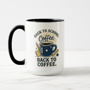 Tassen Zurück zur Schule Kaffee Lehrer Lustiges Ge