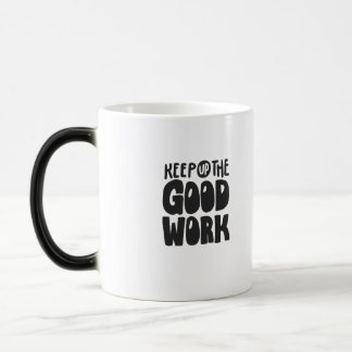 Tassendesign mit Typografie/ schreiben und trinken Verwandlungstasse