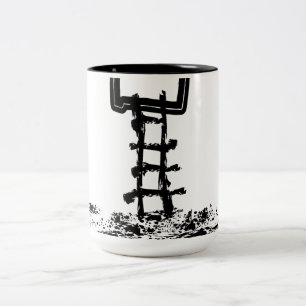 Tassendesign Zweifarbige Tasse