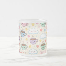 Tasses à Café Mignonnes Motif Kawaii Mug