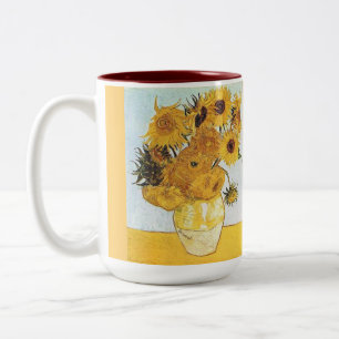 tasses à café personnalisées - les tournesols d