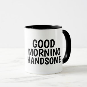 Tasses à café pour lui, bonjour beau
