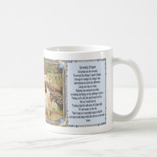 Tasses angéliques de jardin de prière de sérénité