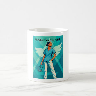 Tasses Anges en Tenues de Chirurgie !