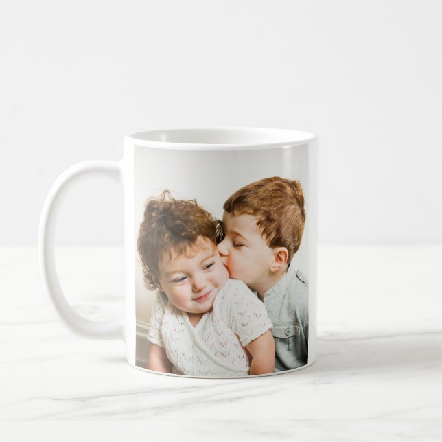 Tasses avec photos des petits enfants (Gauche)
