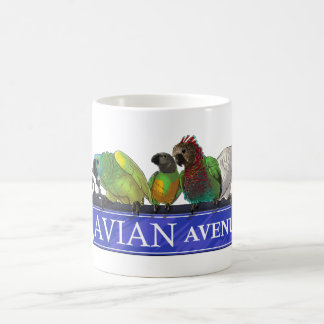 Tasses aviaires d'avenue de tous les types