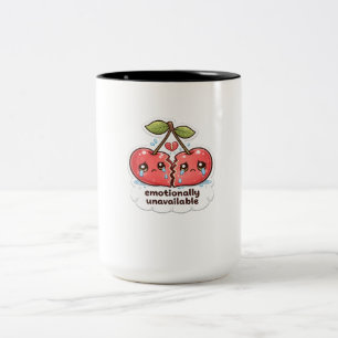 Tasses Cerise Émotionnellement Rouges