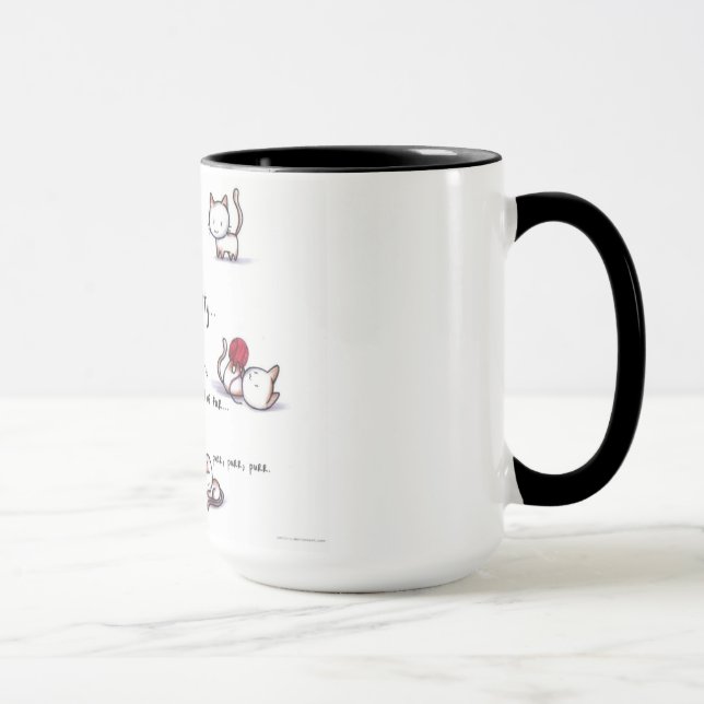 Tasses chaudes de kittys (Droite)