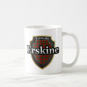 Tasses Clan Erskine Dynastie Écossaise Tartan