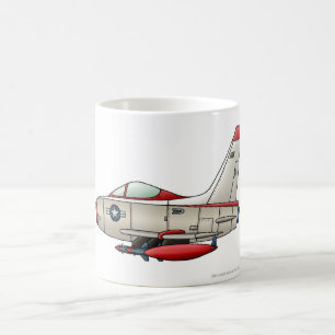 Tasses d'avions militaires de chasseur à réaction