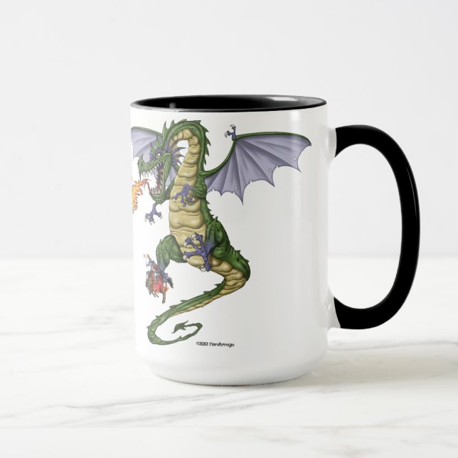 Tasses de café de dragon et Steins de bière (Droite)