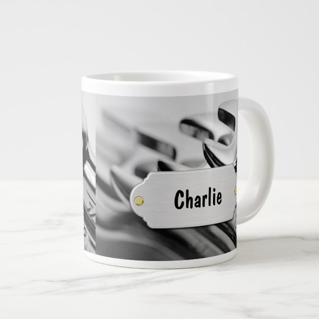 Tasses de café enormes de mécanicien (Devant droit)