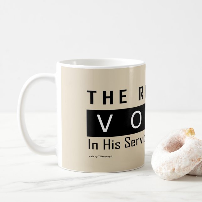 Tasses de choeur (Avec donut)