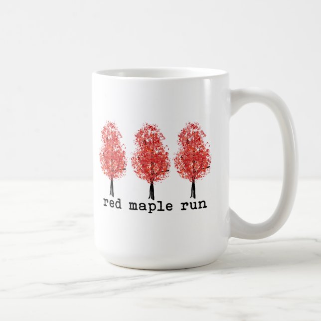 Tasses de course d'érable rouge (Droite)