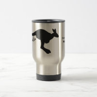 Tasses de coutume de kangourou de l'Australie