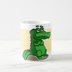 Tasses de crocodile
