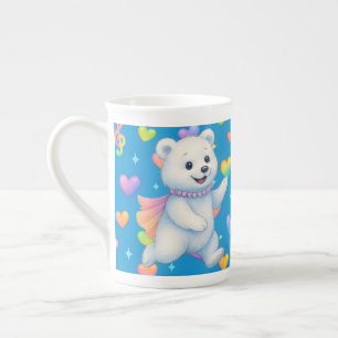 Tasses de fête personnalisées Zarah l'ours polaire