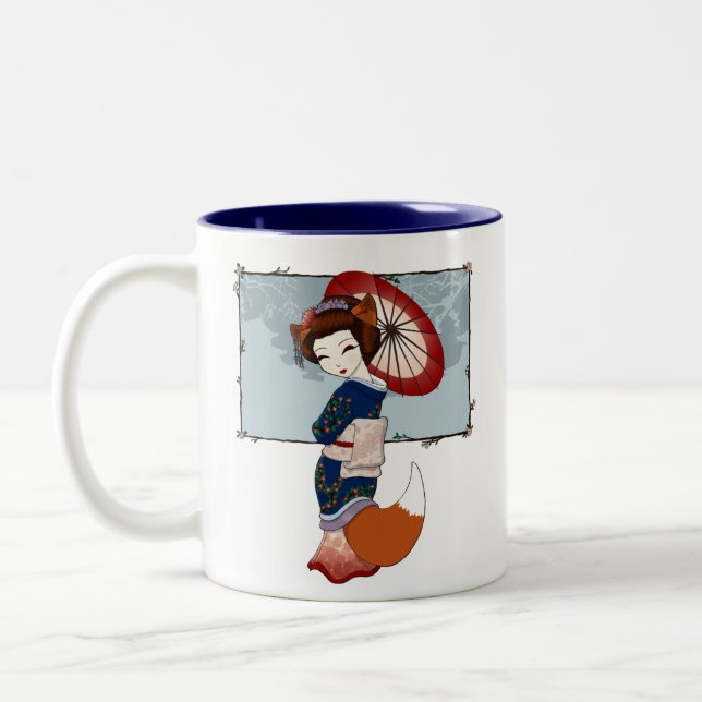 Tasses de geisha de Kitsune (Gauche)