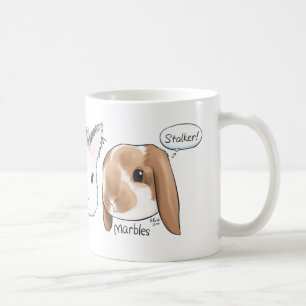 Tasses de groupe de lapin