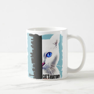 Tasses de l'anatomie du chat