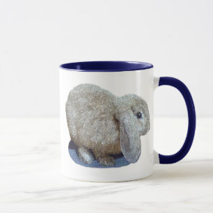 Tasses de lapin d'oreille de la Hollande Lop