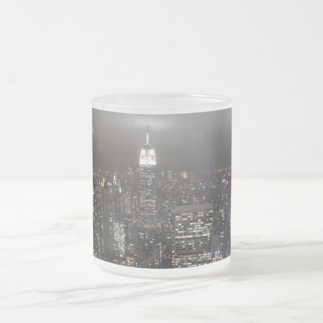 Tasses de nuit de New York de paysage urbain de (Centre)