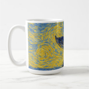 Tasses de plongée avec baleine à bosse style Van G