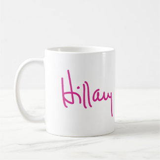 Tasses de signature de Hillary
