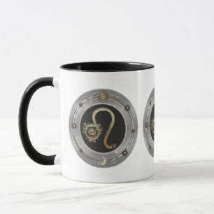 Tasses de signe de zodiaque de Lion
