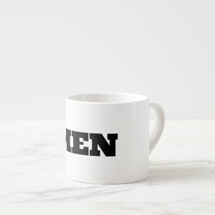 Tasses de spécialité de texte pour hommes Style Es