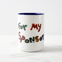 tasses de sponsor de récupération