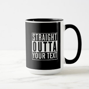Tasses droites de coutume d'Outta