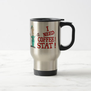 Tasses drôles : Stat de café !