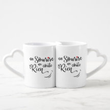 Tasses duo: "Lächeln kostet nichts."