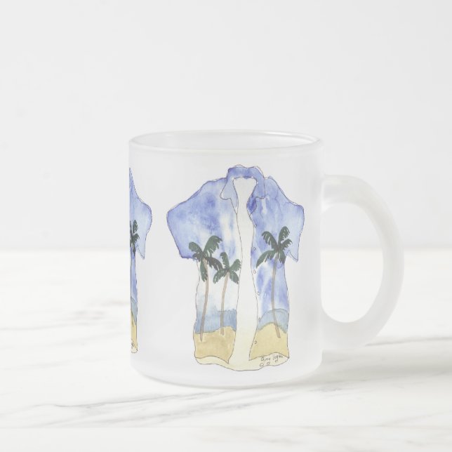 Tasses et Drinkware de chemise hawaïenne (Droit)