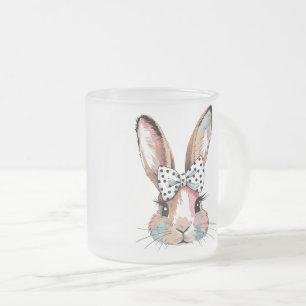 Tasses et mugs de Pâques à ruban de lapin Coquette