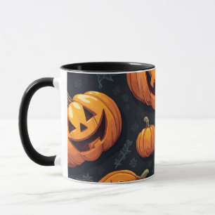 tasses et tasses d'halloween